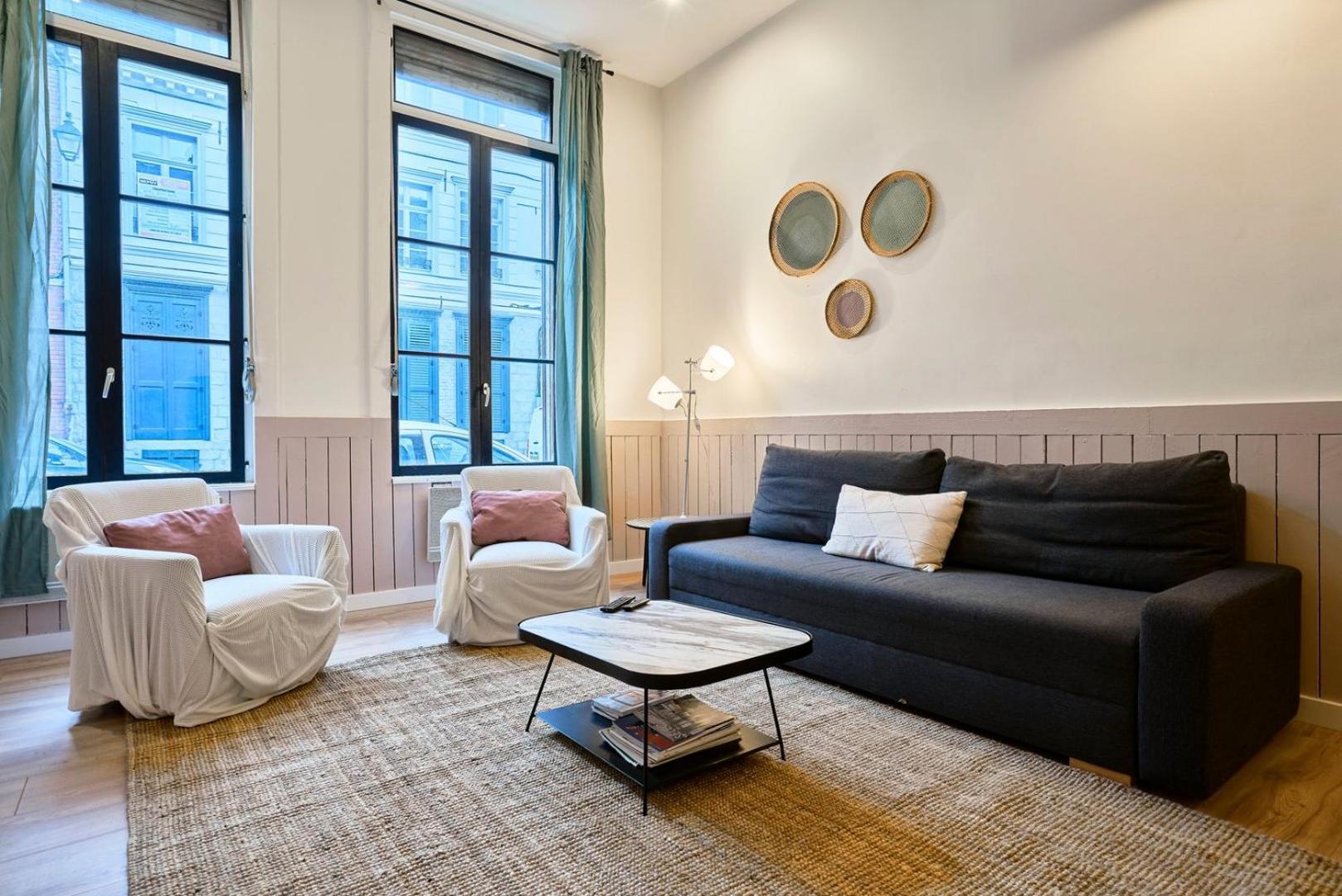 Old Lille: Charming Renovated Apartment Exterior photo