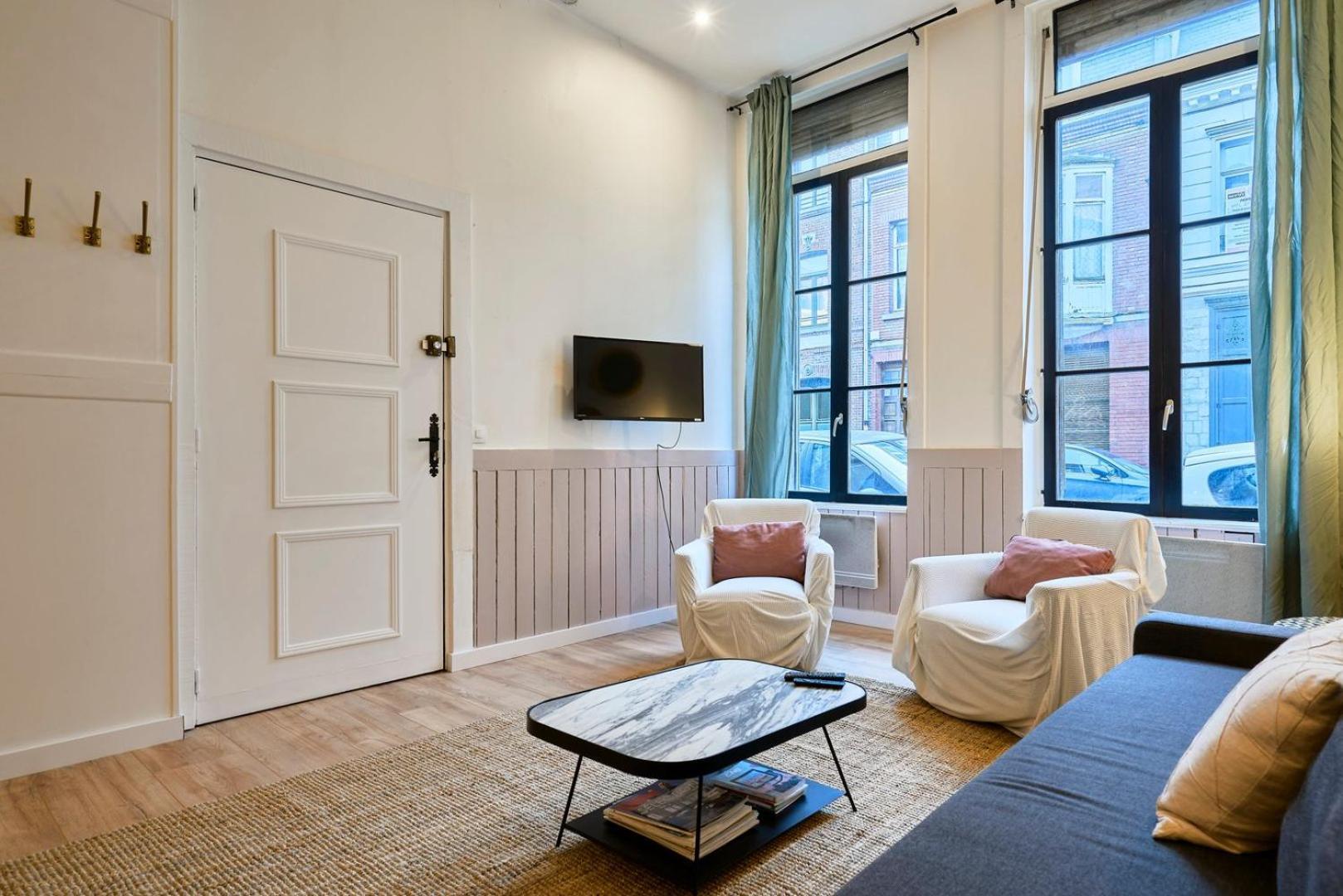 Old Lille: Charming Renovated Apartment Exterior photo